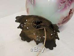 1890s Phoenix Consolidated Gone with the Wind Oil Lamp Victorian Hurricane GWTW