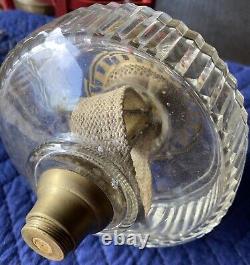 19th Century Oil Lamp With Shade