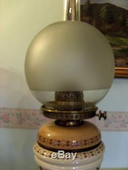 A GENUINE BRITISH RAJ 1800s VICTORIAN HINKS MILITARY OIL LAMP