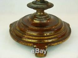 A Very Fine Doulton Lambeth Oil Lamp Base by Edith Lupton. Hinks Marked