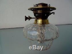A Very Good Quality Victorian Table Twin Duplex Oil Lamp