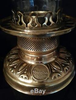 ANTIQUE VICTORIAN OIL KEROSENE by AMERICAN Mfg. Co. GONE WITH THE WIND BANQUET