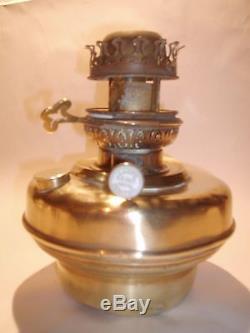 ART DECO HANGING / TABLE TOP / CEILING BRASS OIL LAMP, Rise and fall
