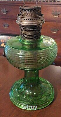 Aladdin Green Beehive Kerosene Oil Lamp Nu-Type Model II Burner