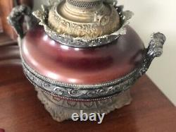 Antique Bradley Hubbard Oil Lamp