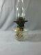 Antique Brass & Cut Glass Wright & Butler Duplex Oil Lamp