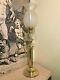Antique Brass German Victorian Kerosene Oil Lamp