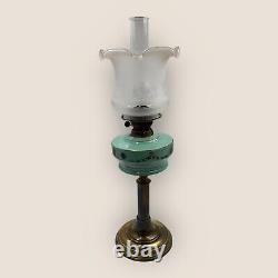 Antique Brass Oil Lamp