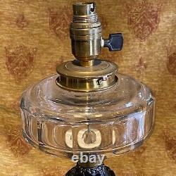 Antique Hinks & Sons Victorian Electric Brass Oil Light Lamp Arts & Crafts Iron