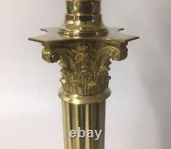 Antique Oil Lamp Acid Yellow Font Acid Yellow Glass Frilled Shade Duplex Burner