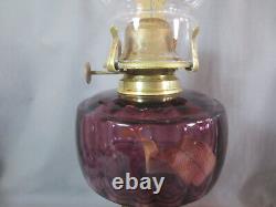 Antique Oil Lamp And Chimney Shepards Hut Farmhouse