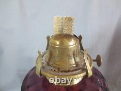 Antique Oil Lamp And Chimney Shepards Hut Farmhouse