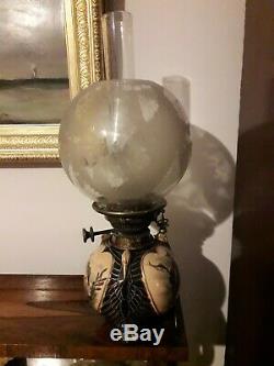 Antique Oil Lamp Hinks & Sons