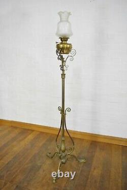 Antique Oil Lamp Standard Oil Lamp Telescopic Floor Lamp