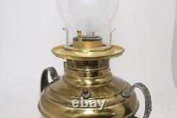 Antique Rochester Oil Lamp Brass Converted Electric Pat 1884 Gone With The Wind