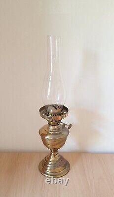 Antique SHS SAMUEL HEATH & SONS Duplex Brass Oil Lamp Base