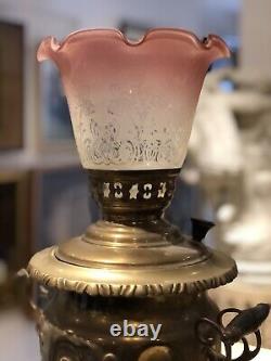 Antique Samovar That Has Been Converted Into A Lamp