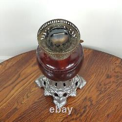Antique Victorian Glass Oil Lamp 8790 O/A