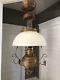 Antique Victorian Hanging Oil Lamp Library Parlor Lamp Royal Burner