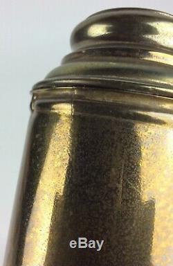 Antique Victorian Manhattan Brass Co. Student Single Arm Oil Lamp 1879 PATENT