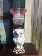 Antique Victorian Owl Oil Lamp