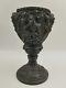 Antique Victorian Spelter Ornate Base for an Oil Lamp Chalice Shaped