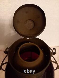 Antique Victorian Storm Lantern. Grimsby Co. Ltd