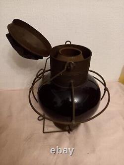 Antique Victorian Storm Lantern. Grimsby Co. Ltd