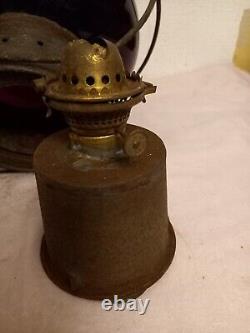 Antique Victorian Storm Lantern. Grimsby Co. Ltd