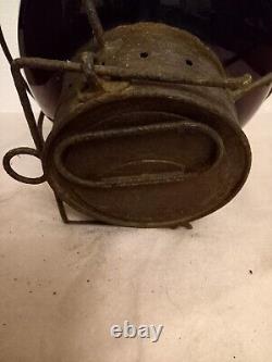 Antique Victorian Storm Lantern. Grimsby Co. Ltd