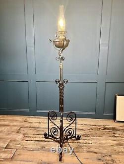 Antique Victoriana Standard Lantern Lamp 1890's
