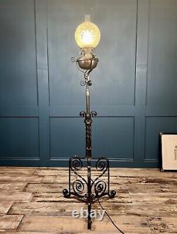 Antique Victoriana Standard Lantern Lamp 1890's