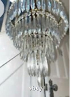 Antique waterfall icicle crystal glass chandelier -(advance)