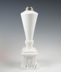 Boston & Sandwich Glass Co Free Blown & Pressed Antique Whale Oil Lamp American