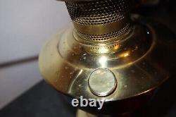 Brass Aladdin Oil Lamp Type 23 with Chimney and Shade