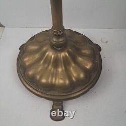 Brass Telescopic Oil Lamp Burner Standard Vintage Antique Victorian Original