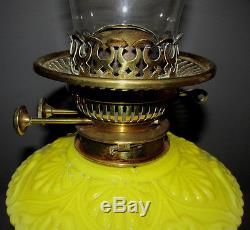 Complete Original Victorian Duplex Oil Lamp & Original Shade