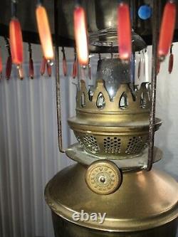 French Oil Lamp Font Burner All Original Stamped A R on Base