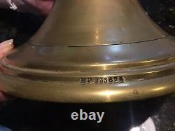 HINKS ANTIQUE VICTORIAN BRASS OIL LAMP. HINKS BENETFINK & Co No2 DUPLEX BURNER