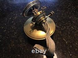 HINKS ANTIQUE VICTORIAN BRASS OIL LAMP. HINKS BENETFINK & Co No2 DUPLEX BURNER