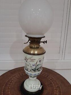 Incredibly Rare, Very Pretty Victorian Aesthetic Movement Oil Lamp. Circa 1860-80