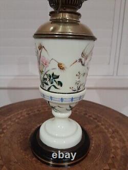 Incredibly Rare, Very Pretty Victorian Aesthetic Movement Oil Lamp. Circa 1860-80