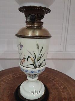 Incredibly Rare, Very Pretty Victorian Aesthetic Movement Oil Lamp. Circa 1860-80