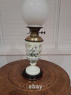 Incredibly Rare, Very Pretty Victorian Aesthetic Movement Oil Lamp. Circa 1860-80