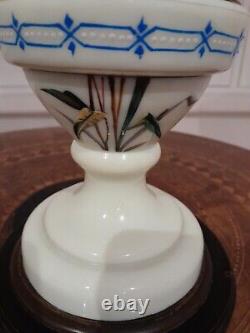 Incredibly Rare, Very Pretty Victorian Aesthetic Movement Oil Lamp. Circa 1860-80