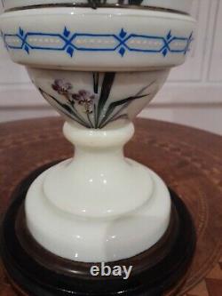 Incredibly Rare, Very Pretty Victorian Aesthetic Movement Oil Lamp. Circa 1860-80