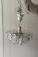 Kinkeldy A German 1960s/70s crystal prism four-tier chandelier light fitting