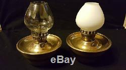 Late 19th Century Hinks Lamp Base & Hinks No2 Burner plus two small Oil lamps