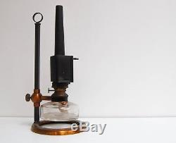 Late Victorian Microscope Oil Lamp By W Watson & Sons High Holborn London