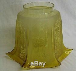 Lovely Original Victorian Oil Lamp Shade 4